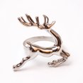 thumbnail image 1 of Juego de 12 porta servilletas para fiestas navideñas, otoño, Acción de Gracias, cenas de boda, fiestas, decoración de mesa para el hogar, accesorio decorativo (plata), 1 of 5