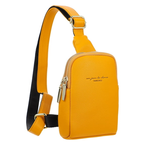 UPKOCH 1Pack Small PU Pack Simple Style PU Storage for Outdoor Activities