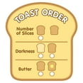 thumbnail image 5 of Melissa & Doug Bread and Butter Toaster Set (9 pcs) - Wooden Play Food and Kitchen Accessories, 5 of 10