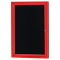 thumbnail image 3 of AARCO Products ADC2418R Enclosed Directory Cabinet Red Powder Coat, 3 of 3