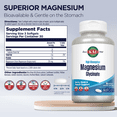 KAL Magnesium Glycinate 315mg, Muscle, Nerve & Bone Health Supplement, NonGMO, 30 Servings