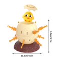thumbnail image 3 of CUITING Mini Miniature Pop Up Kids Board Games  Pirate Bucket Plug-In Penguin Party Trick Parent-Child Interactive Games  Pirate Egg Tabletop Toys Party Activity Competition for Toddlers-, 3 of 8