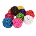 thumbnail image 4 of kurtrusly 10pcs Rattan Ball Bird Toy DIY Accessory Toy for Parrot Budgie Parakeet 4cm 1Set, 4 of 6