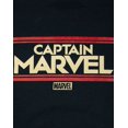 thumbnail image 3 of Marvel Chandail à Capuchon Noir pour Femmes Captain Marvel (Très Grand), 3 of 4