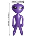 thumbnail image 5 of AZXY Purple Inflatable Alien Halloween Decorations, Halloween Inflatables Halloween Yard Decor Halloween Outdoor Decor, Halloween Decor for Party Front Porch Lawn, Spooky Alien Yard Ornament Supplies, 5 of 6