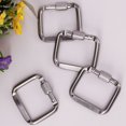 thumbnail image 4 of OUSITAID Safe Multi-Function Square Mini Hanging Buckle Aluminum Alloy Carabiner for Outdoor Black, 4 of 7