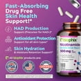 thumbnail image 2 of Biophix Nicotinamide 500 mg 180 Caps – Flush-Free Niacinamide for Skin Health & Cellular Support, 2 of 9