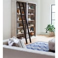 thumbnail image 2 of Avondale 8' Tall Bookcase Wall With Ladder Storage Organizer Display White, 2 of 8