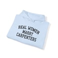 thumbnail image 4 of Carpenter Wife Husband Wedding Engagement Hoodie, Gifts, Hooded Sweatshirt, 4 of 4