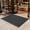 Black, variant on Front Door Mat 36''x59'', Drainage Heavy Duty Dirt Trapping Non-Slip Doormats, Outdoor Rubber Floor Mats, Restaurant Commercial Kitchen Industral Pool Entrance Bar Wet Area, Black