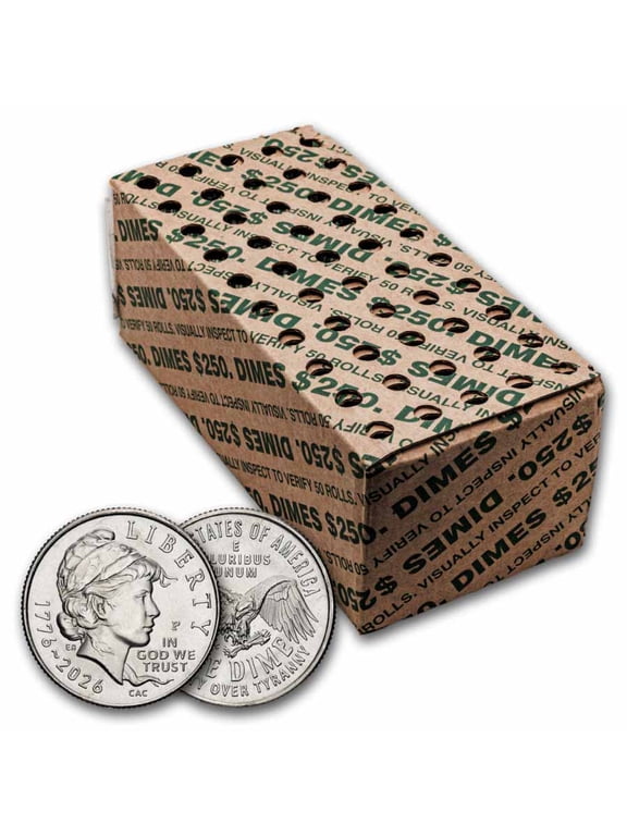 Collectible 2026-P Emerging Liberty Dime 50-ct Box BU