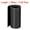 Black, variant on Heat Shrink Tubes 115mm Flat Width Wrap for Dual Layer 18650 1 Meter Clear