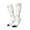 thumbnail image 2 of Balery Cute Pigs Fun Novelty Socks Men'S Women'S Crew Socks Funny Crazy Novelty Socks Quirky And Cool Socks, 2 of 9