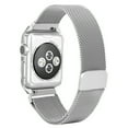 thumbnail image 4 of Series SE/6/5/4 Apple Watch Band with Case 40mm Silver Milanese Loop Wristband, 4 of 5