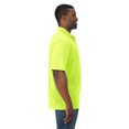 thumbnail image 1 of Jerzees Homme SpotShield T-Shirt de Sport en Jersey à Manches Courtes avec Poche, P, Vert Sécurité, 1 of 1