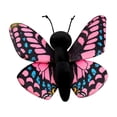 thumbnail image 2 of Butterfly Plush, 8.3 in Realistic Stuffed Butterfly, Soft Cuddly Insect Plushie for Kids Girls Room Decor and Birthday Gift - Pink, 2 of 6