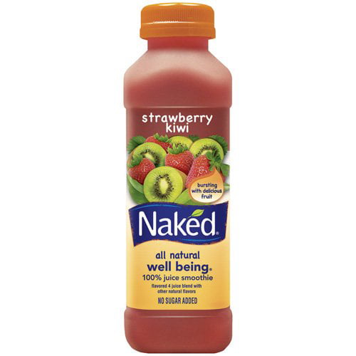 Naked Juice® Strawberry Banana 100% Juice Smoothie 15.2 fl 