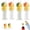 mix-4pc, variant on Kids Water Bottle Spout Conversion Cap with Straw | Universal Flip-Top Leak-Proof Silicone Spout Adapter for Juice & Water Bottles
