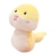 thumbnail image 1 of Serpiente de peluche de juguete, lindo animal de juguete, muñeca de serpiente, juguete de colección, estatua, adorno de serpiente amarillo 24cm, 1 of 9