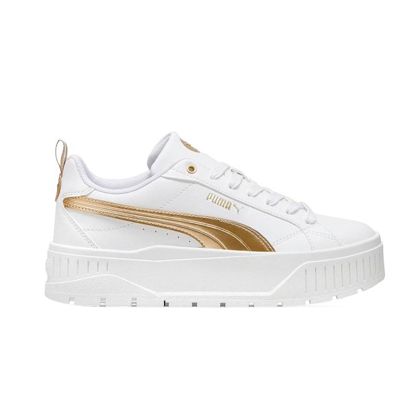 Tenis Puma Karmen Ii Aqua Metallics Mujer Chunky blanco 22.5