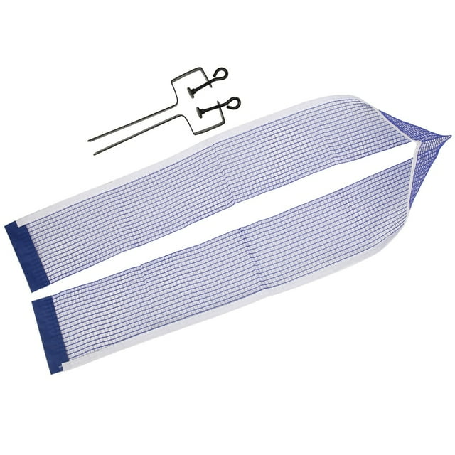 Tennis Table Net With Bracket, Sports Replacement Accessories Lightweight Waterproof Tennis Table Net Portable For Indoor Outdoor Blue