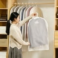 thumbnail image 2 of 5pcs Moth Proof Suits Bags Waterproof Clothes Storage Bags for Closet Wardrobe Storage, 2 of 10