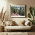 thumbnail image 3 of Hiking the Thousand Steps Trail on a Winter Day - Mapleton Pennsylvania Photography Forest Woodland Nature Scenic Wilderness Landscape Black Framed Wall Art Print 12 x 18 inches, 3 of 4
