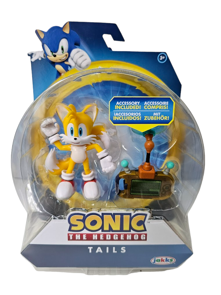 Sonic the Hedgehog Tails 2 1/2 Inch Wave 5 Action Figure – Insert