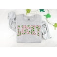 thumbnail image 4 of Lucky Sweatshirt, Clover Sweatshirt, St Patricks Day Sweatshirt, Saint Patrick's Pullover, Lucky Sweater, Clovers, Simple Holiday Sweater 1863553493, 4 of 5