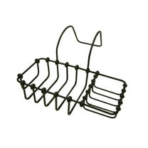 Kingston Brass CC2165 8-3/8 Inch Clawfoot Tub Hanging Soap and Sponge Holder in Oil Rubbed Bronze