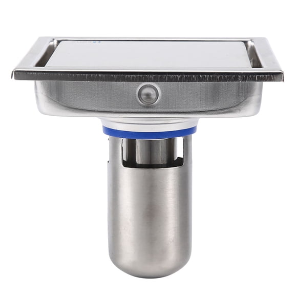 Desagüe De Piso De Acero Inoxidable 304, Colador De Ducha Cuadrado Con Inserción De Azulejo De 110 X 110 Mm Para Cocina, Baño, Garaje, Sótano, Inodoro, Cubierta Antivuelco