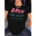 thumbnail image 1 of Camiseta para mujer verano SuaveChic Geometric Print Women's T-Shirt - Casual Crew Neck, Short Sleeve, Stretchy Polyester Blend, Machine Washable - Perfect for Summer & Casual AttireFather's Day, Mo, 1 of 6