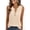 Beige, variant on ANRABESS Womens Tank Top Waffle Knit Sleeveless Henley Shirts 2026 Summer Loose Button Up V Neck Dressy Casual Tops Clothes Brown Medium