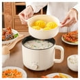 thumbnail image 6 of Electric Hot Pot with Stainless Steel Steamer, Multi-Functional Skillet Dual Fast Heating Portable,Electric Cooker Non-Stick,Cooker Pot for Shabu-Shabu Noodles Soup Oatmeals, 6 of 8