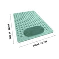 thumbnail image 3 of Fiudx Alfombrilla de Baño Multifuncional con Ventosas Antideslizantes, Masaje para Pies, Ducha Cómoda y Segura, Fácil de Limpiar, Pvc, 50 X 80 Cm., 3 of 4