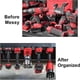 thumbnail image 5 of 12Packs Tool Holder for Milwaukee M18 & for Dewalt 20v,Wall Mount Drill Holder with 48 Screws, 5 of 5