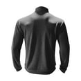 thumbnail image 3 of BLCHUNen Sweatshirts for Men 1/4 Zip Casual Stand Collar Pullover Breathable Long Sleeve Workout Gym Sports Tops, 3 of 7