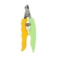 thumbnail image 2 of Cortaúñas para mascotas con mango de cola de pez de metal | Recortadora de aseo para perros y gatos | Agarre de goma antideslizante | Hoja de media luna | Protector de seguridad | Resorte de cojín, 2 of 6