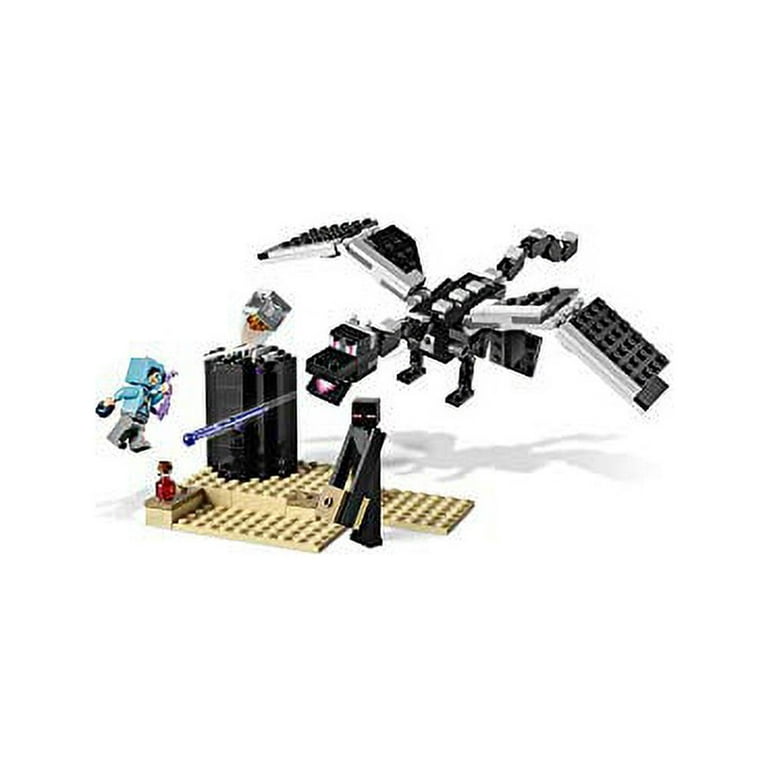 LEGO Minecraft The End Battle Ender Dragon Fighting 21151 Building Kit (222  Pieces) 