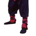 thumbnail image 4 of Complete Red Ninja Halloween Costume for Children, Boys Size M (8), by Fun World, 4 of 9