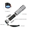 thumbnail image 2 of Mini Curing Lamp Light Handheld Flashlights 12 Led 395nm Mini Light Torch Detector for Facial, 2 of 7