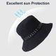 thumbnail image 4 of 56-58 cm circunferencia de la cabeza sombrilla sombrero protector solar sombrero de viaje al aire libre sombrero de pescador hombres y mujeres gorro de lavabo, 4 of 5