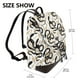 thumbnail image 2 of Fotbe Snake Mochila Bolso con Estampado para Mujer, Mochila Antirrobo de Nylon Impermeable, Bolsa Ligera de Hombro, 2 of 4