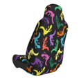 thumbnail image 2 of Disketp Colorful Lizards Car Seat Covers Universal Front Seat Coves for Car Accessories ,Padded Car Covers for Automotive, SUV, Truck, and Van, 2 of 5