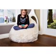 thumbnail image 5 of (Ensemble de 2) Fauteuil Poire Moderne en Brun et Crème, 5 of 5