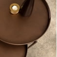 thumbnail image 6 of Kate and Laurel Ulani Modern Metal Round Nesting Side Table, Set of 2, Bronze, Glam End Tables, 6 of 7