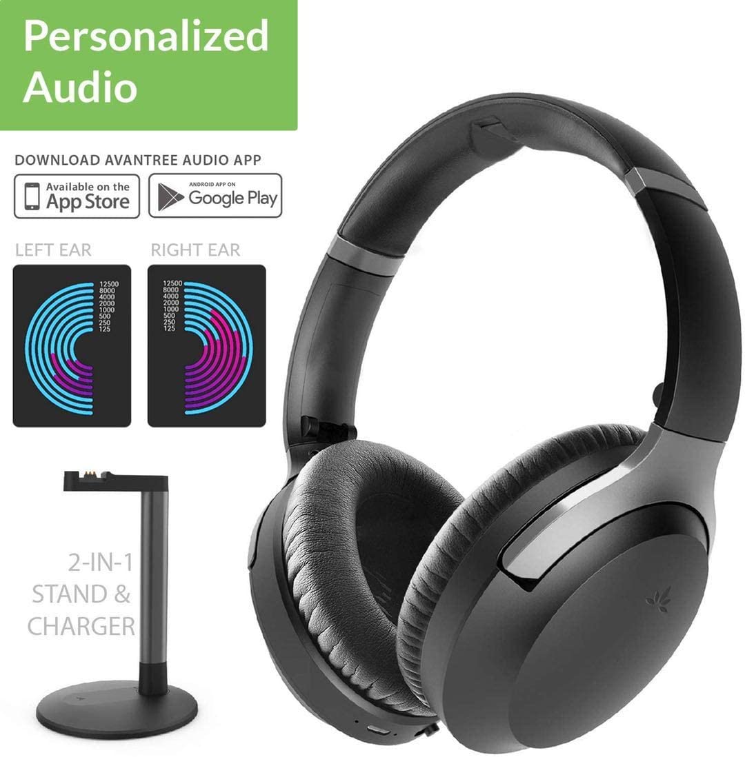 Avantree Aria Me AutoOptimized Audio Bluetooth Headphones, Hear More