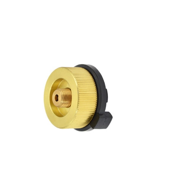 Soidarity Manguera de propano NERIES adaptador de estufa portátil de servicio prolongado instalación práctica convertidor eficiente de seguridad unión Estufas de camping hilo fino dorado Soidarity OD003158-01