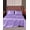 Lilac, variant on 100% Pure Silk Satin Sheet Set 6pcs, Silk Fitted Sheet,Silk Flat Sheet&Silk Pillowcases Set !(Full XL Medium Blue)
