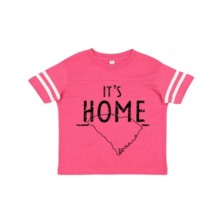 

Inktastic It s Home- State of South Carolina Outline Distressed Text Boys or Girls Toddler T-Shirt